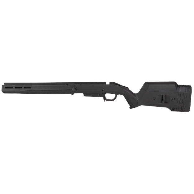 Picture of Magpul Industries Hunter American Stock  Fits Ruger American Short Action  Includes STANAG Magazine Well  Matte Finish  Black MAG1207-BLK