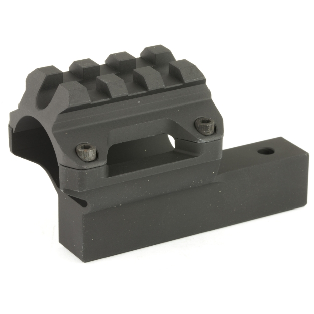 Picture of Magpul Industries Hunter X-22 Backpacker Optics Mount  For Ruger 10/22 Takedown   Black Finish  Barrel Mounted Aluminum Optic Rail  Replaces Factory Takedown Barrel Block MAG799-BLK