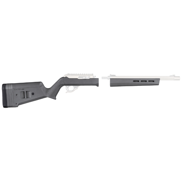 Picture of Magpul Industries Hunter X-22 Takedown Stock  Fits Ruger 10/22 Takedown  Gray MAG760-GRY
