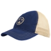 Picture of Magpul Industries Icon Patch Garment Washed Trucker Hat  Navy/Khaki  One Size Fits Most MAG1105-412