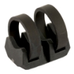 Picture of Magpul Industries Light Mount V-Block and Rings  Fits Magpul Light Mounts  Black MAG614-BLK