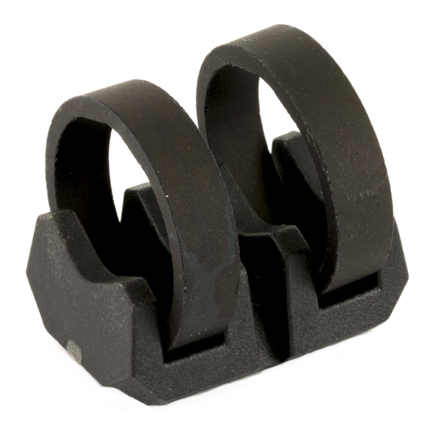 Picture of Magpul Industries Light Mount V-Block and Rings  Fits Magpul Light Mounts  Black MAG614-BLK