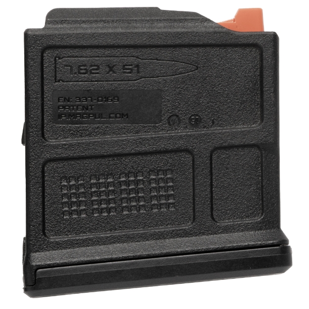 Picture of Magpul Industries Magazine  PMAG  308 Winchester/762NATO  5 Rounds  Fits Sig Sauer Cross  AICS Pattern  Matte Finish  Black MAG1168-BLK