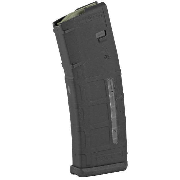 Picture of Magpul Industries Magazine  PMAG 30 AR/M4  Gen M2 MOE Window  223 Remington/556NATO  30 Rounds  Fits AR Rifles  Black MAG570-BLK