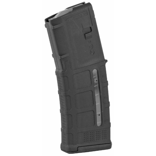 Picture of Magpul Industries Magazine  PMAG 30 AR/M4 GEN M3 With Window  223 Remington/556NATO  30 Rounds  Fits AR Rifles  Black MAG556-BLK