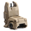 Picture of Magpul Industries MBUS Back-Up Front Sight Gen 2  Fits Picatinny Rails  Flip Up  Flat Dark Earth MAG247-FDE