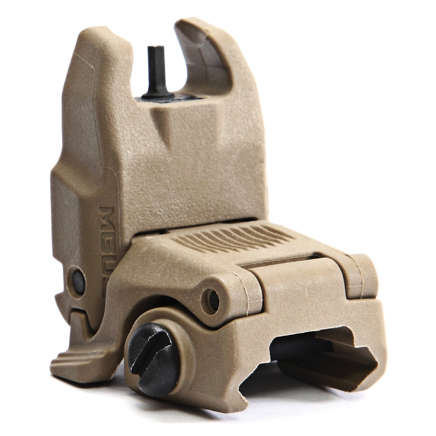 Picture of Magpul Industries MBUS Back-Up Front Sight Gen 2  Fits Picatinny Rails  Flip Up  Flat Dark Earth MAG247-FDE