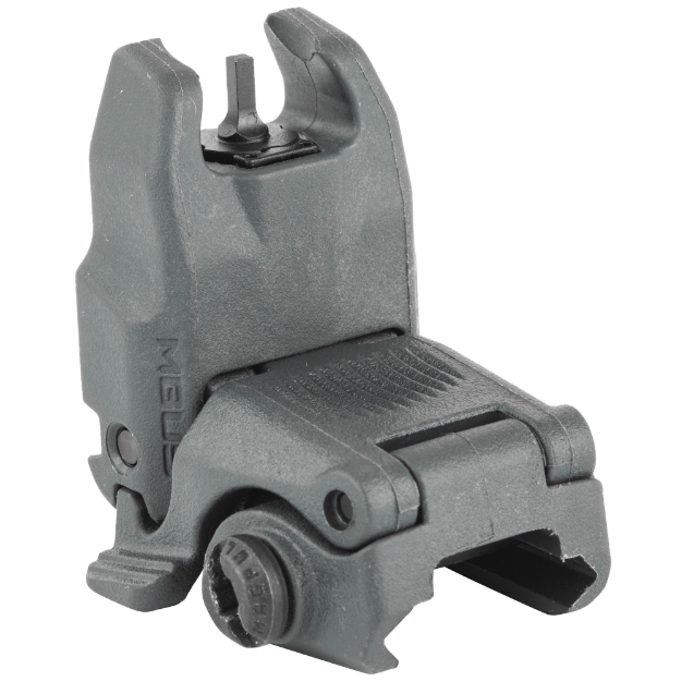 Picture of Magpul Industries MBUS Back-Up Front Sight Gen 2  Fits Picatinny Rails  Flip Up  Gray MAG247-GRY