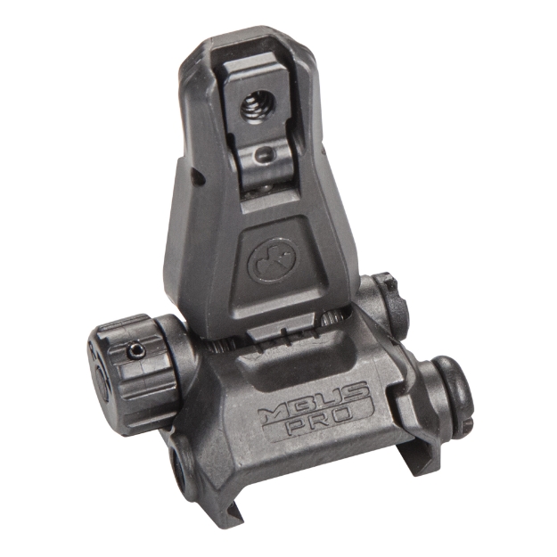 Picture of Magpul Industries MBUS PRO Rear Sight  Fits Picatinny  Flip Up  Steel  Black MAG276-BLK