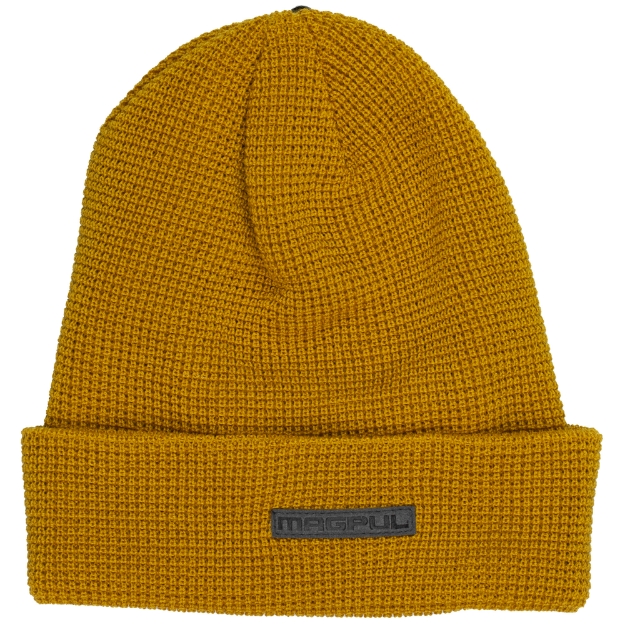 Picture of Magpul Industries Merino Waffle Watch Cap  Amber  One Size Fits Most MAG1239-711