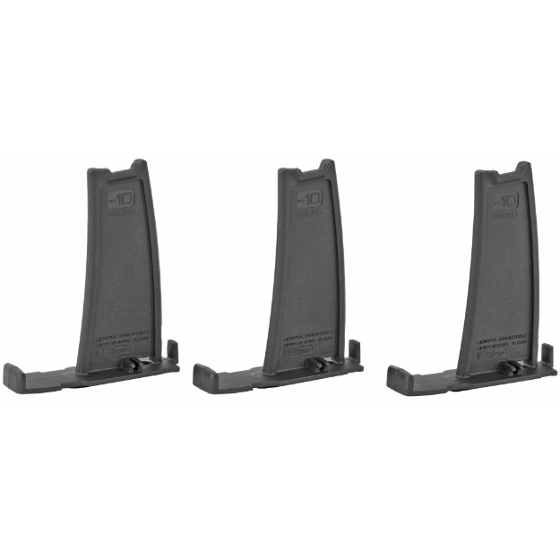 Picture of Magpul Industries Minus 10 Round Limiter  Fits PMAG 7.62x51 LR/SR GEN M3  Black  3 Pack  Does Not Make Banned Magazines Legal MAG563-BLK