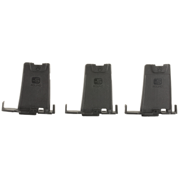 Picture of Magpul Industries Minus 5 Round Limiter  Fits PMAG AR/M4 Gen M3  3 Pack  Black MAG285-BLK
