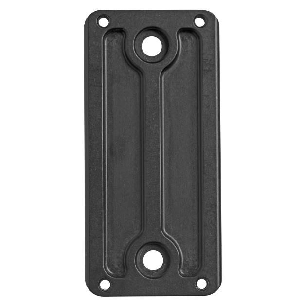 Picture of Magpul Industries M-LOK Dovetail Adapter  Compatible RRS Dovetail Standard Compatible Accessories  2 Slot  Aluminum  Black MAG1051-BLK