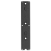 Picture of Magpul Industries M-LOK Dovetail Adapter  Compatible RRS Dovetail Standard Compatible Accessories  4 Slot  Aluminum  Black MAG1052-BLK
