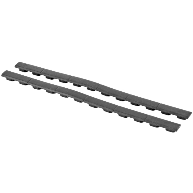 Picture of Magpul Industries M-LOK Rail Cover Type 1  Fits M-LOK Compatible Systems  9.5" Length Covers 6 M-LOK Slots  Can Be Cut  Black MAG602-BLK