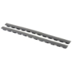 Picture of Magpul Industries M-LOK Rail Cover Type 1  Fits M-LOK Compatible Systems  9.5" Length Covers 6 M-LOK Slots  Can Be Cut  Gray MAG602-GRY