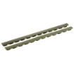 Picture of Magpul Industries M-LOK Rail Cover Type 1  Fits M-LOK Compatible Systems  9.5" Length Covers 6 M-LOK Slots  Can Be Cut  OD Green MAG602-ODG