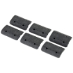 Picture of Magpul Industries M-LOK Rail Covers  Type 2 Rail Cover  Includes 6 panels each covering one M-LOK slot  Fits M-LOK  Gray MAG603-GRY
