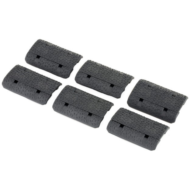 Picture of Magpul Industries M-LOK Rail Covers  Type 2 Rail Cover  Includes 6 panels each covering one M-LOK slot  Fits M-LOK  Gray MAG603-GRY