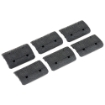 Picture of Magpul Industries M-LOK Rail Covers  Type 2 Rail Cover  Includes 6 panels each covering one M-LOK slot  Fits M-LOK  Gray MAG603-GRY