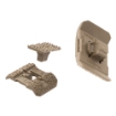 Picture of Magpul Industries M-LOK Rail Covers Type 2 Half Slot  Fits M-LOK Compatible Systems  Low Profile Design Compatible with Full and Half Size M-LOK Aluminum Handguards  Flat Dark Earth MAG1365-FDE