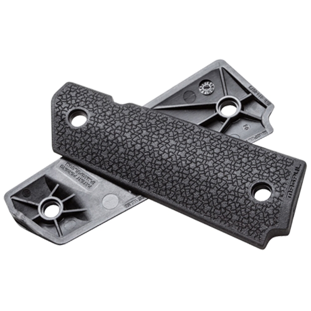 Picture of Magpul Industries MOE 1911 Grip Panels  Fits Full Size 1911s  Magazine Release Cut Out  Black MAG524-BLK