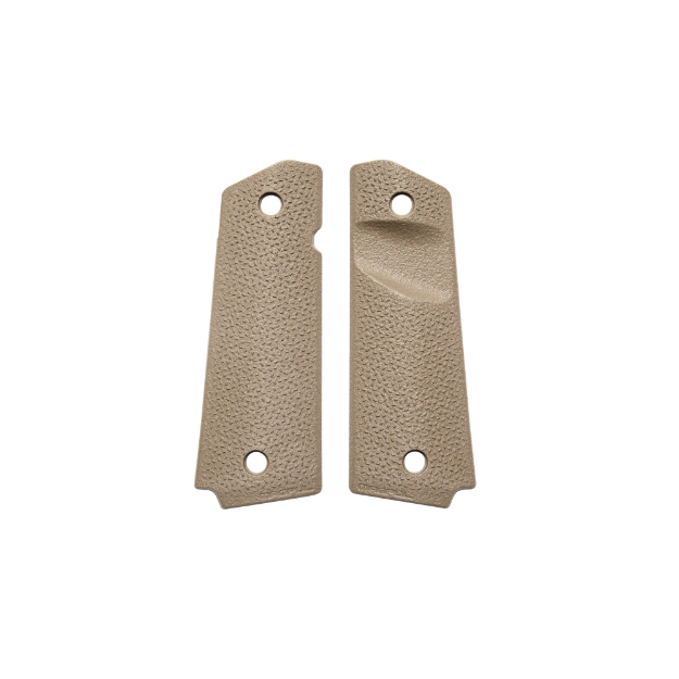 Picture of Magpul Industries MOE 1911 Grip Panels  For 1911  TSP Texture  Magazine Release Cut-out  Flat Dark Earth MAG544-FDE