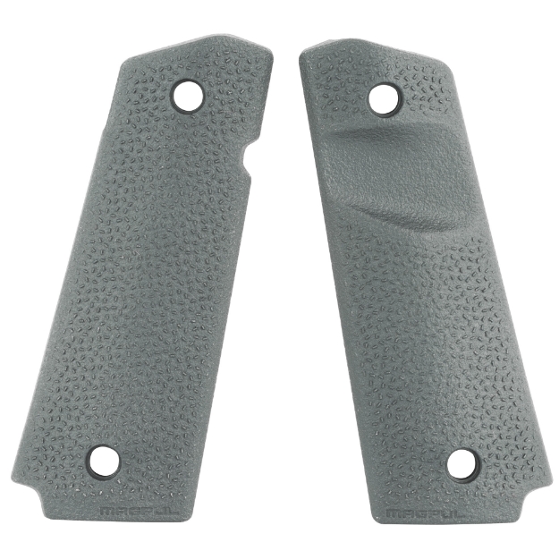 Picture of Magpul Industries MOE 1911 Grip Panels  For 1911  TSP Texture  Magazine Release Cut-out  Gray MAG544-GRY