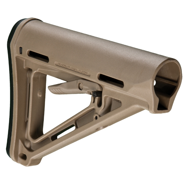 Picture of Magpul Industries MOE Carbine Stock  Fits AR-15  Mil-Spec  Flat Dark Earth MAG400-FDE
