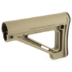 Picture of Magpul Industries MOE Fixed Carbine Stock  Fits AR Rifles  Mil-Spec  FDE MAG480-FDE