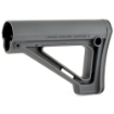 Picture of Magpul Industries MOE Fixed Carbine Stock  Fits AR Rifles  Mil-Spec  Gray MAG480-GRY