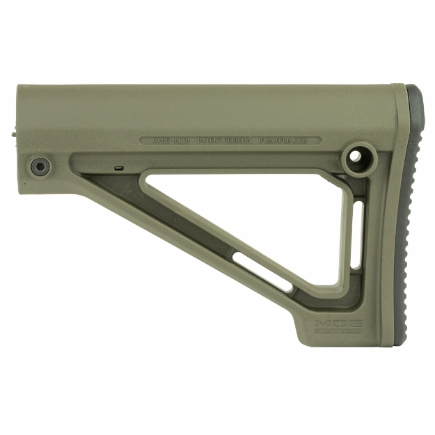 Picture of Magpul Industries MOE Fixed Carbine Stock  Fits AR Rifles  Mil-Spec  Olive Drab Green MAG480-ODG