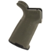 Picture of Magpul Industries MOE Grip  Fits AR Rifles  with Storage Compartment  Olive Drab Green MAG416-ODG