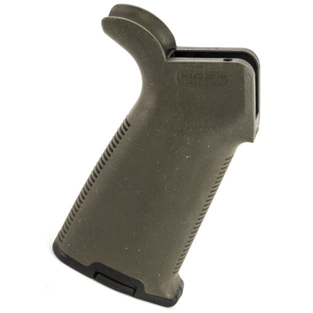 Picture of Magpul Industries MOE Grip  Fits AR Rifles  with Storage Compartment  Olive Drab Green MAG416-ODG