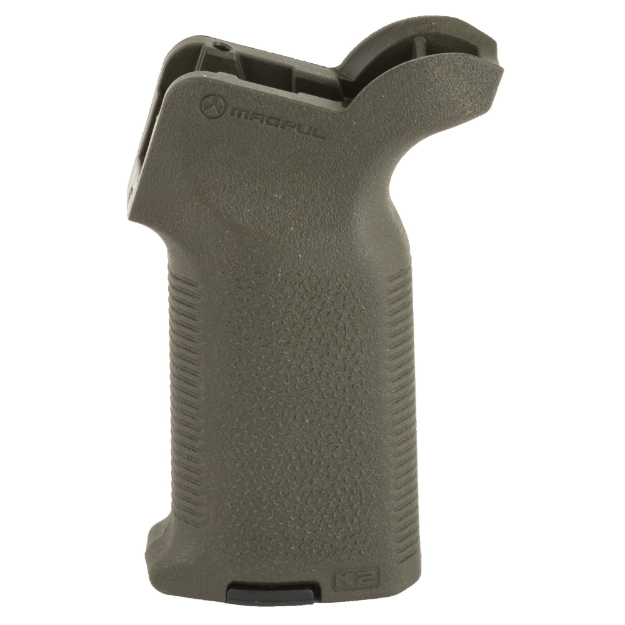 Picture of Magpul Industries MOE K-2 Pistol Grip  TSP Texture  Fits AR-15 Rifles  Olive Drab Green MAG522-ODG