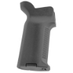 Picture of Magpul Industries MOE K2 XL Grip  Approximately 25% Larger than MOE K2 Grips  More Vertical Angle Provides Optimal Hand Position For Modern Shooting Techniques  Fits AR Rifles  Black MAG1165-BLK