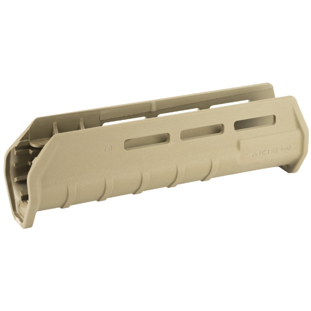 Picture of Magpul Industries MOE M-LOK Forend  Fits Remington 870  Polymer Construction  Features M-LOK Slots  Flat Dark Earth MAG496-FDE