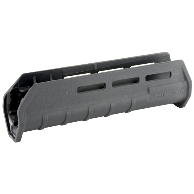 Picture of Magpul Industries MOE M-LOK Forend  Fits Remington 870  Polymer Construction  Features M-LOK Slots  Gray MAG496-GRY