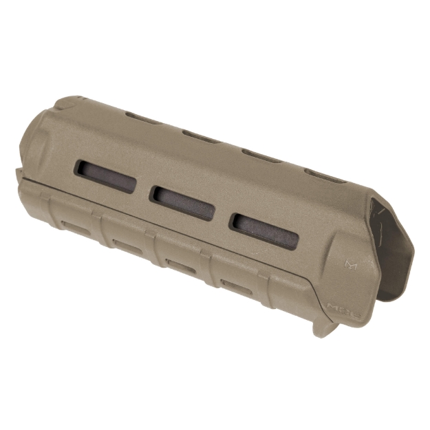 Picture of Magpul Industries MOE M-LOK Handguard  Fits AR-15  Carbine Length  Polymer Construction  Features M-LOK Slots  Flat Dark Earth MAG424-FDE