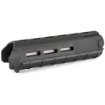 Picture of Magpul Industries MOE M-LOK Handguard  Fits AR-15  Mid Length  Polymer Construction  Features M-LOK Slots  Black MAG426-BLK