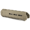 Picture of Magpul Industries MOE M-LOK Handguard  Fits AR-15  Mid Length  Polymer Construction  Features M-LOK Slots  Flat Dark Earth MAG426-FDE