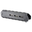 Picture of Magpul Industries MOE M-LOK Handguard  Fits AR-15  Mid Length  Polymer Construction  Features M-LOK Slots  Gray MAG426-GRY