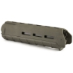 Picture of Magpul Industries MOE M-LOK Handguard  Fits AR-15  Mid Length  Polymer Construction  Features M-LOK Slots  Olive Drab Green MAG426-ODG