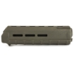 Picture of Magpul Industries MOE M-LOK Handguard  Fits AR-15  Mid Length  Polymer Construction  Features M-LOK Slots  Olive Drab Green MAG426-ODG