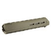 Picture of Magpul Industries MOE M-LOK Handguard  Fits AR-15  Rifle Length  Polymer Construction  Features M-LOK Slots  OD Green MAG427-ODG