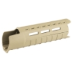 Picture of Magpul Industries MOE Slim Line Handguard  Fits AR-15  Carbine Length  Polymer Construction  Features M-LOK Slots  Flat Dark Earth MAG538-FDE