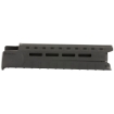 Picture of Magpul Industries MOE Slim Line Handguard  Fits AR-15  Mid Length  Polymer Construction  Features M-LOK Slots  Black MAG551-BLK