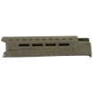 Picture of Magpul Industries MOE Slim Line Handguard  Fits AR-15  Mid Length  Polymer Construction  Features M-LOK Slots  Olive Drab Green MAG551-ODG