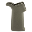 Picture of Magpul Industries MOE Slim Line Pistol Grip  Fits AR-15  TSP Textured  Olive Drab Green MAG539-ODG