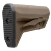 Picture of Magpul Industries MOE SL-M Carbine Stock  Fits Mil-Spec Buffer Tubes  Matte Finish  Flat Dark Earth MAG1242-FDE